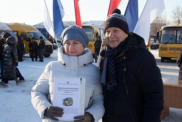 Автопарк школьных автобусов пополнился